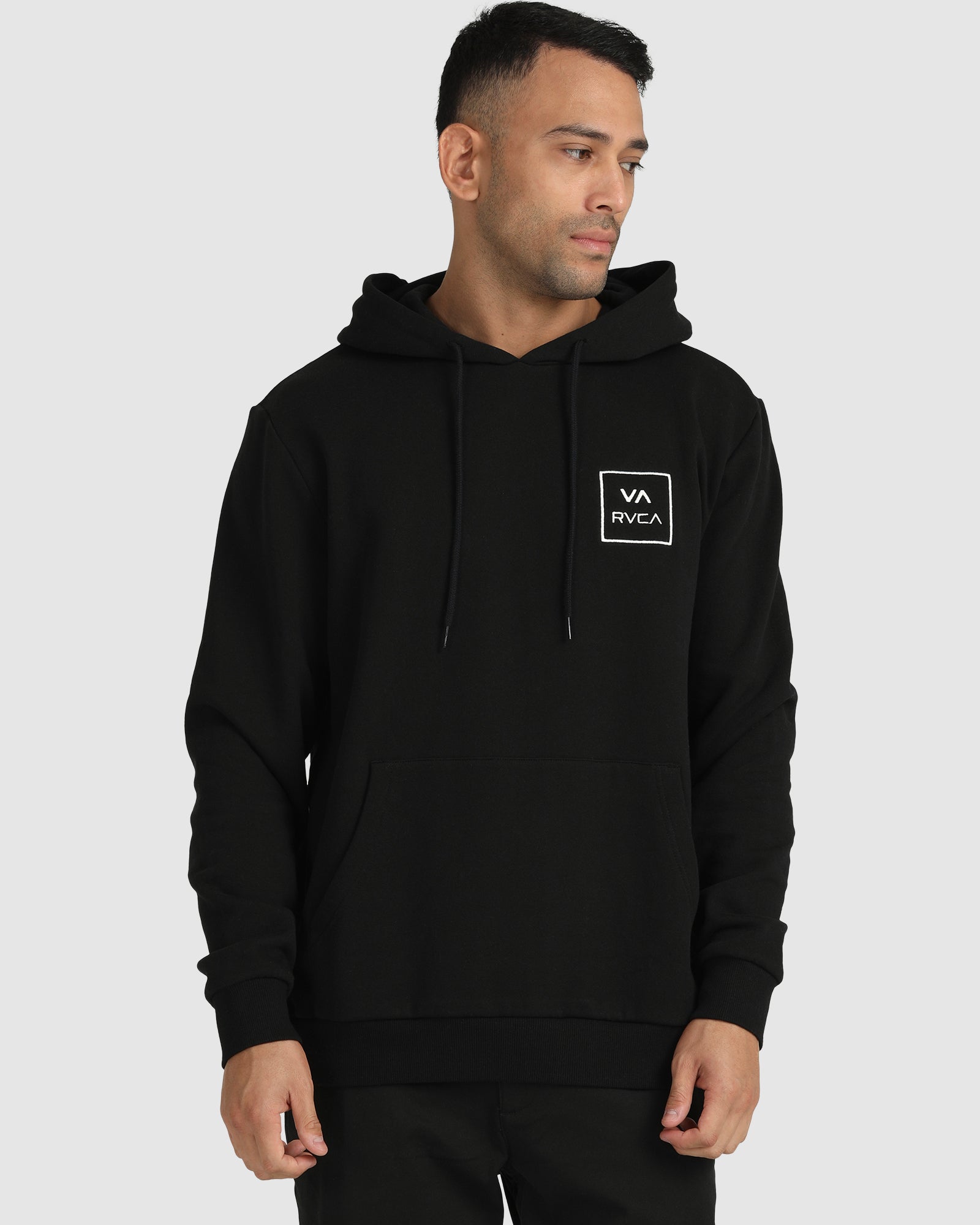 Mens RVCA All The Ways Hoodie Black RVCA AU