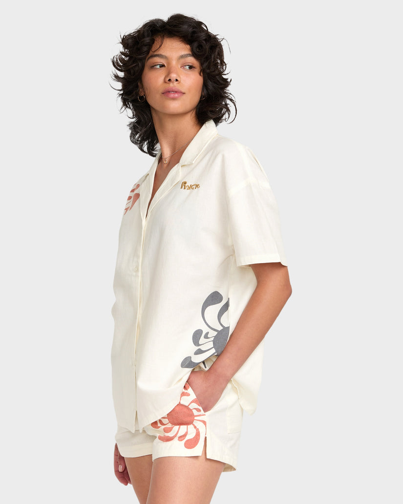 Womens Lauryn Button Up