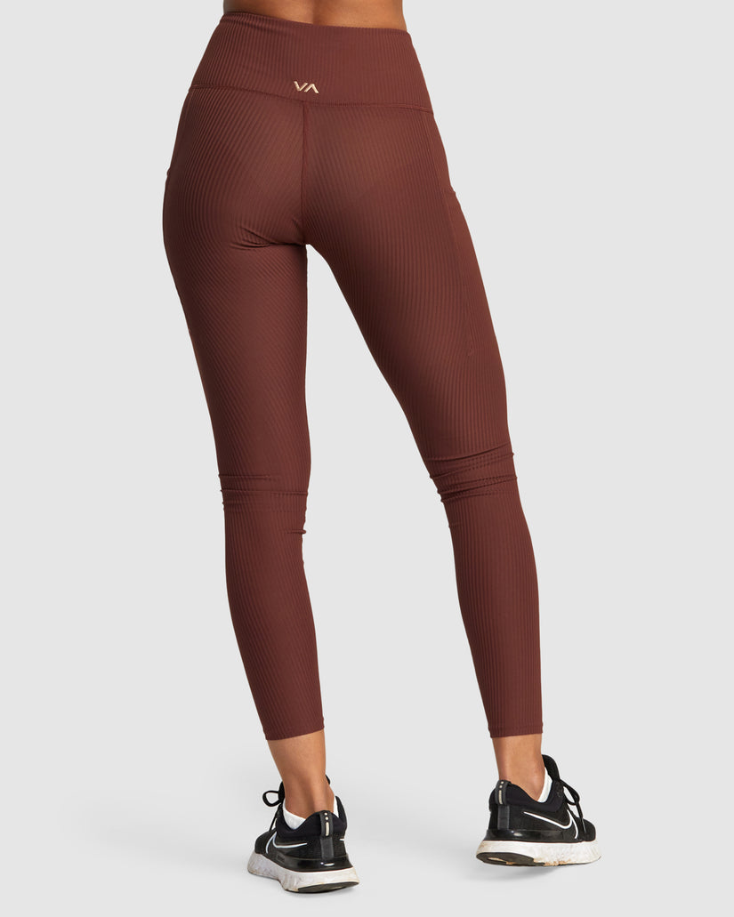 Womens Mineral Rib Pocket Legging