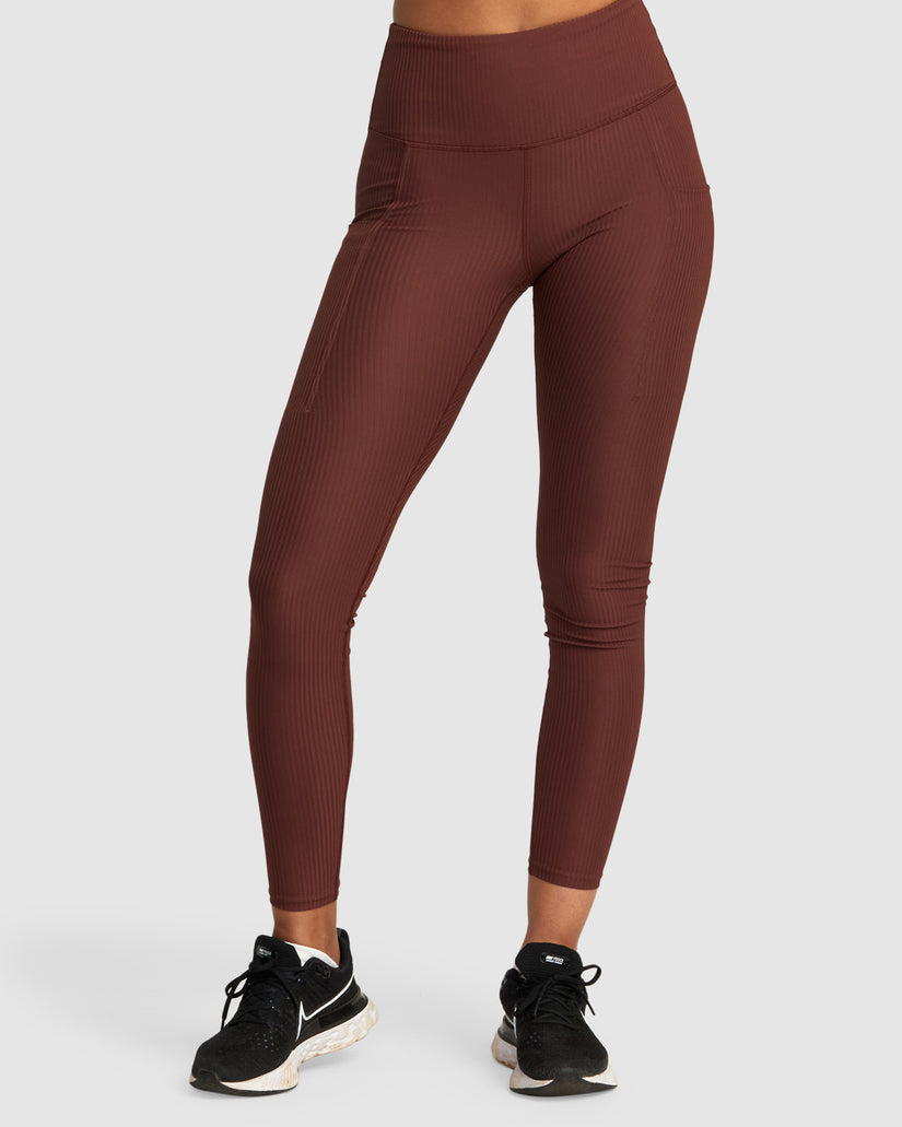 Womens Mineral Rib Pocket Legging