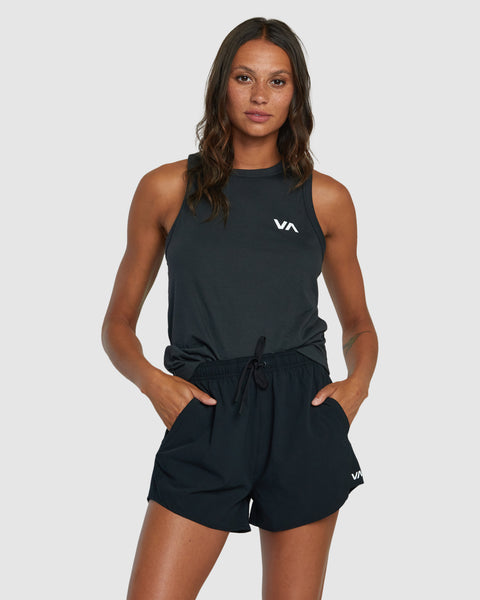 Womens VA Essential Yogger 12 Black RVCA AU