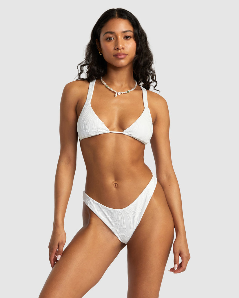 Womens Palm Grooves Medium French Bikini Bottom