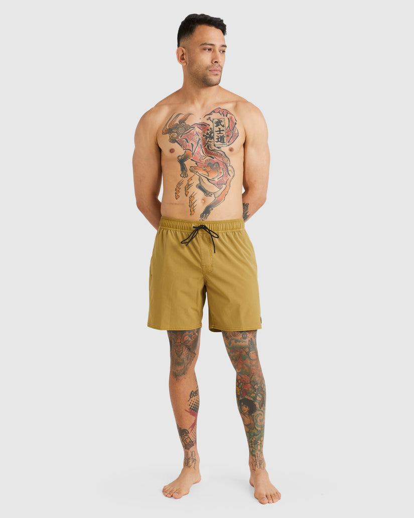 Mens VA Pigment Elastic Boardshorts