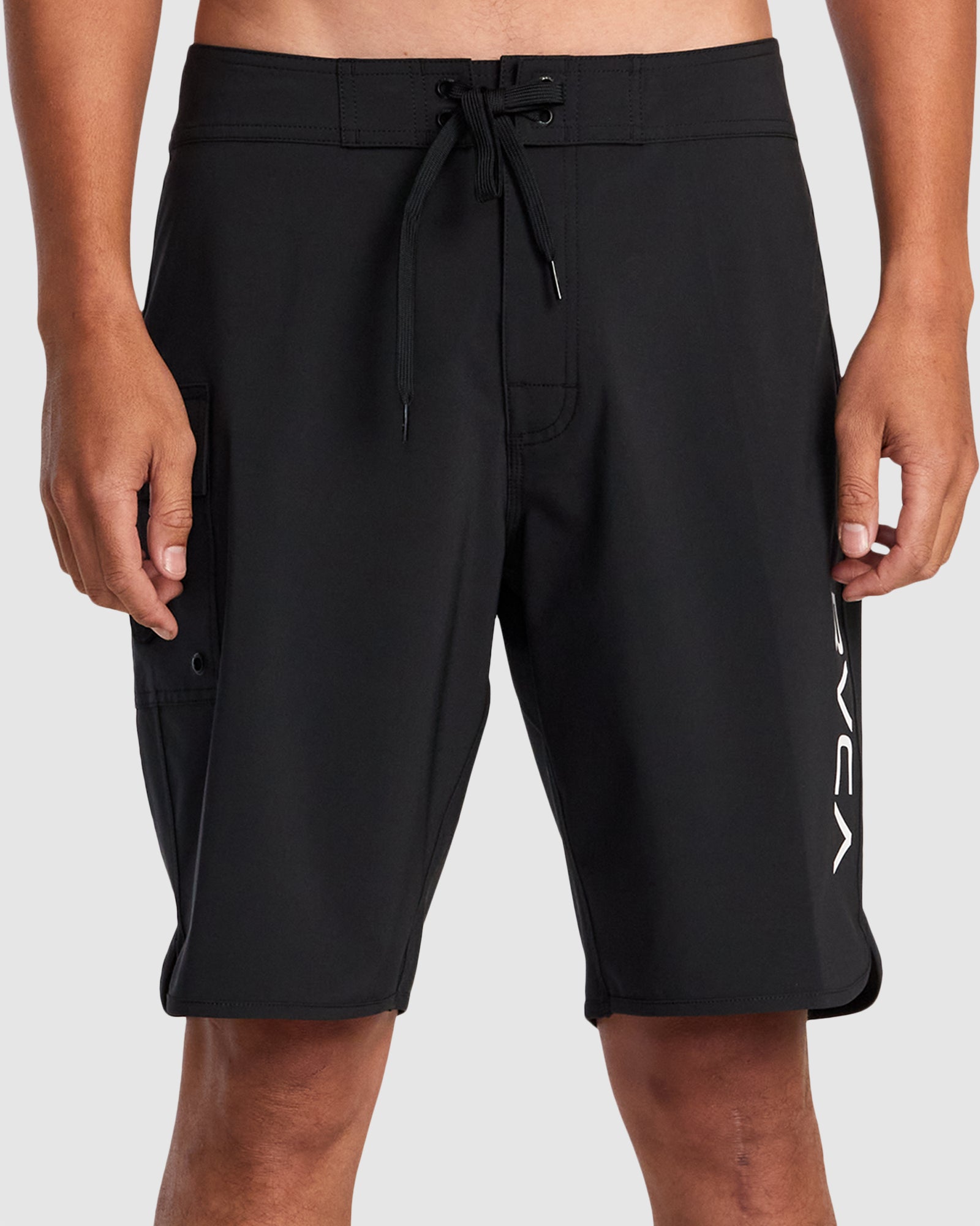 Mens Eastern Boardshorts All Black RVCA AU