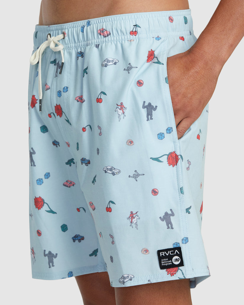 Luke P Elastic Boardshorts