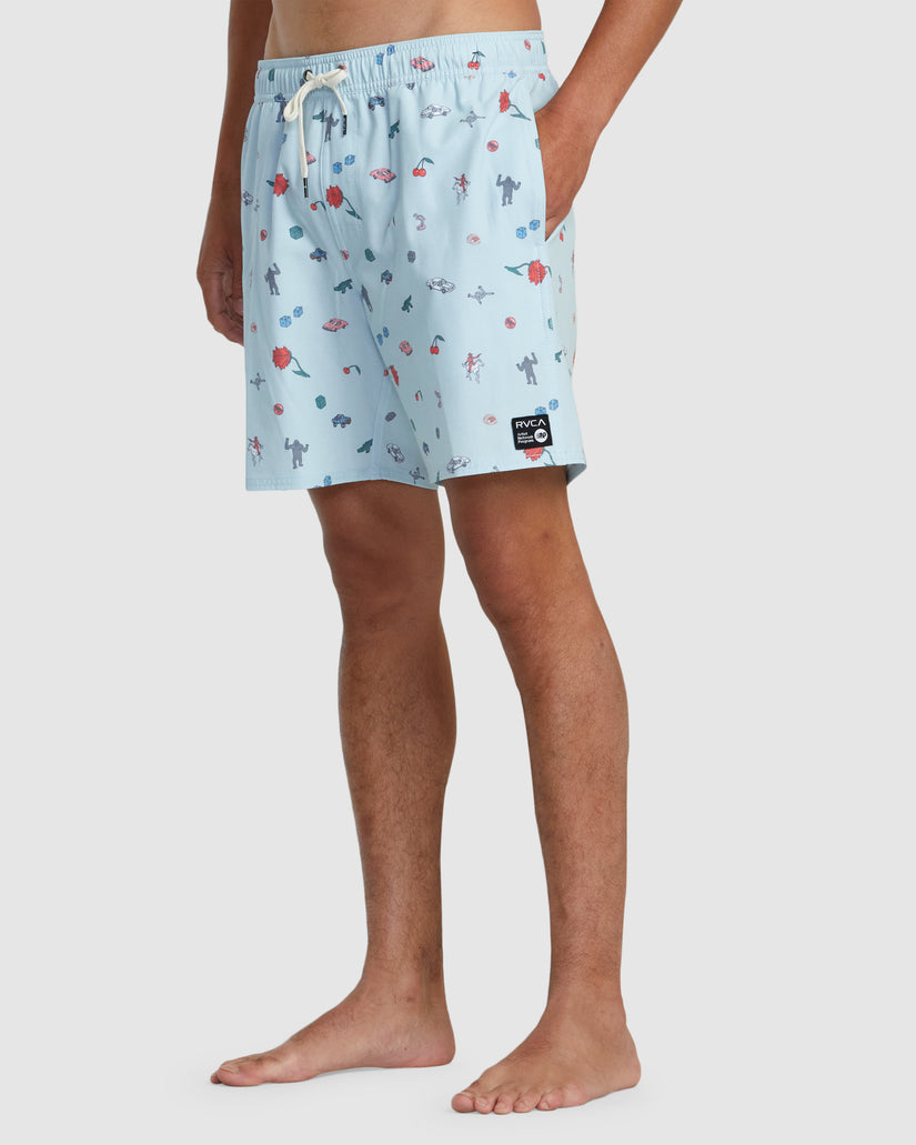 Luke P Elastic Boardshorts