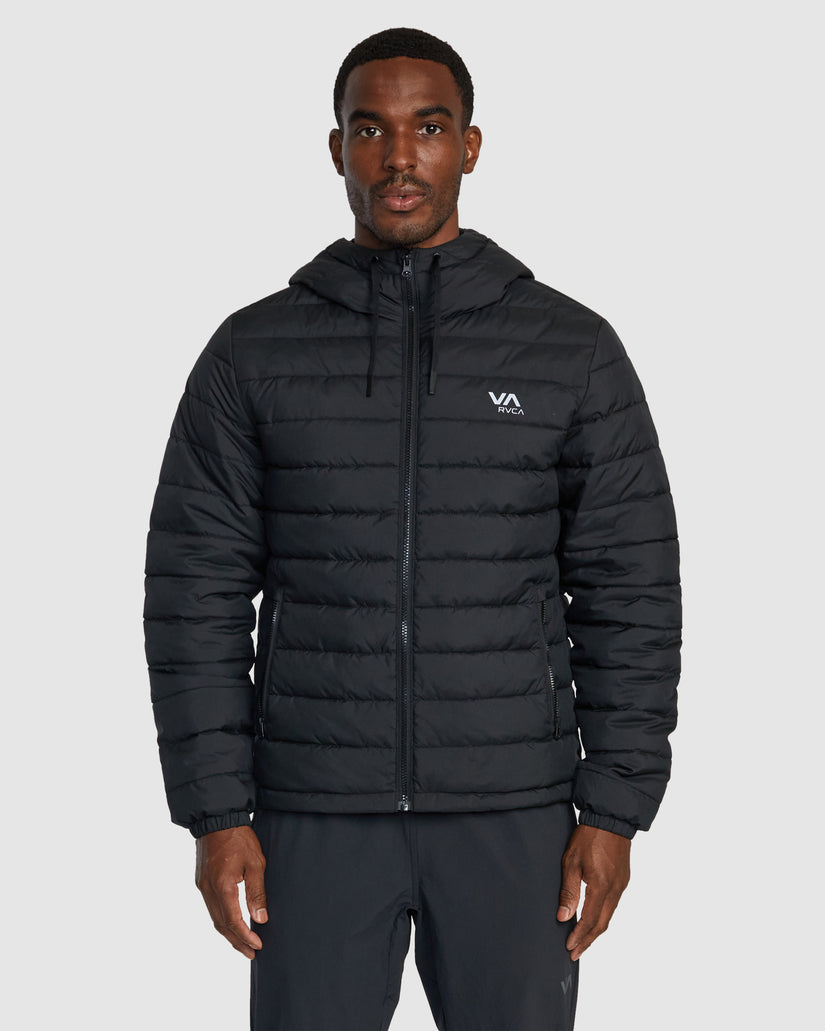 Mens Packable Puffa Hood Jacket