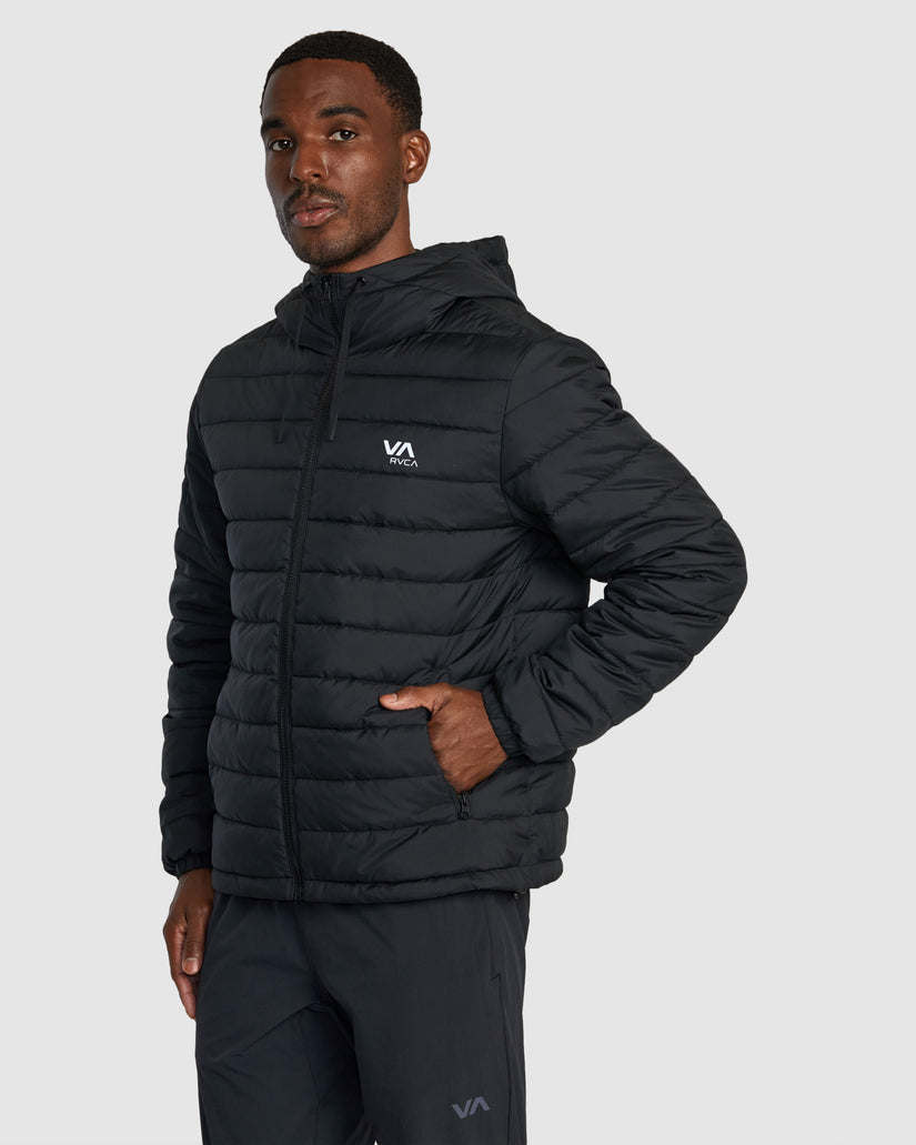 Mens Packable Puffa Hood Jacket