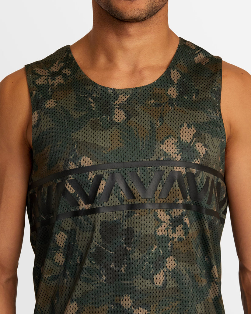 Mens Hawaii Taro Mesh Tank Top