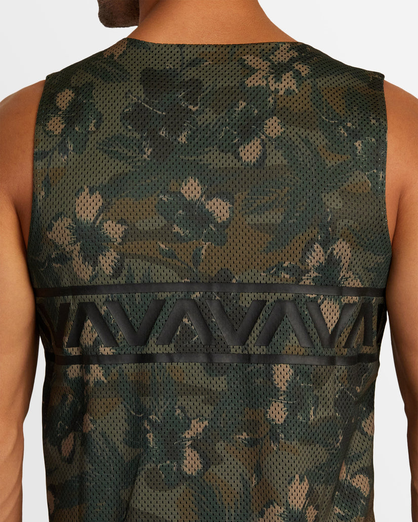 Mens Hawaii Taro Mesh Tank Top