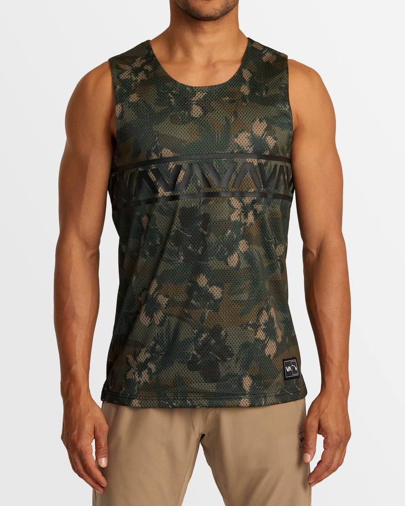 Mens Hawaii Taro Mesh Tank Top