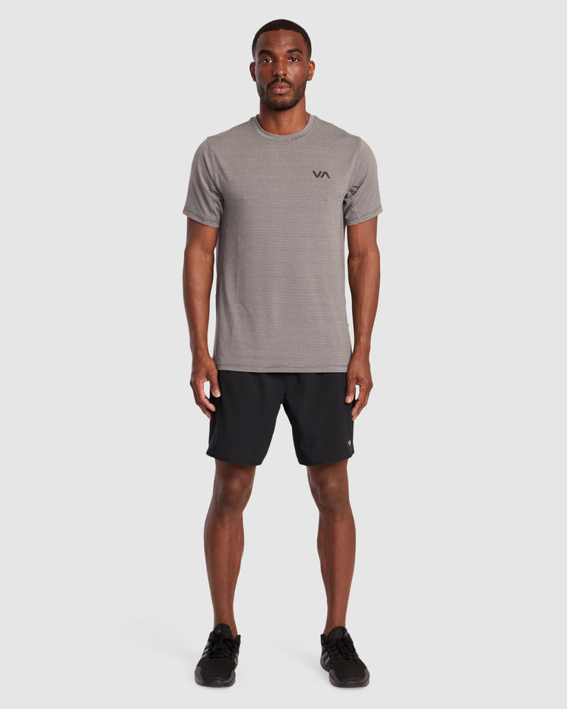 Mens Sport Vent Stripe T-Shirt