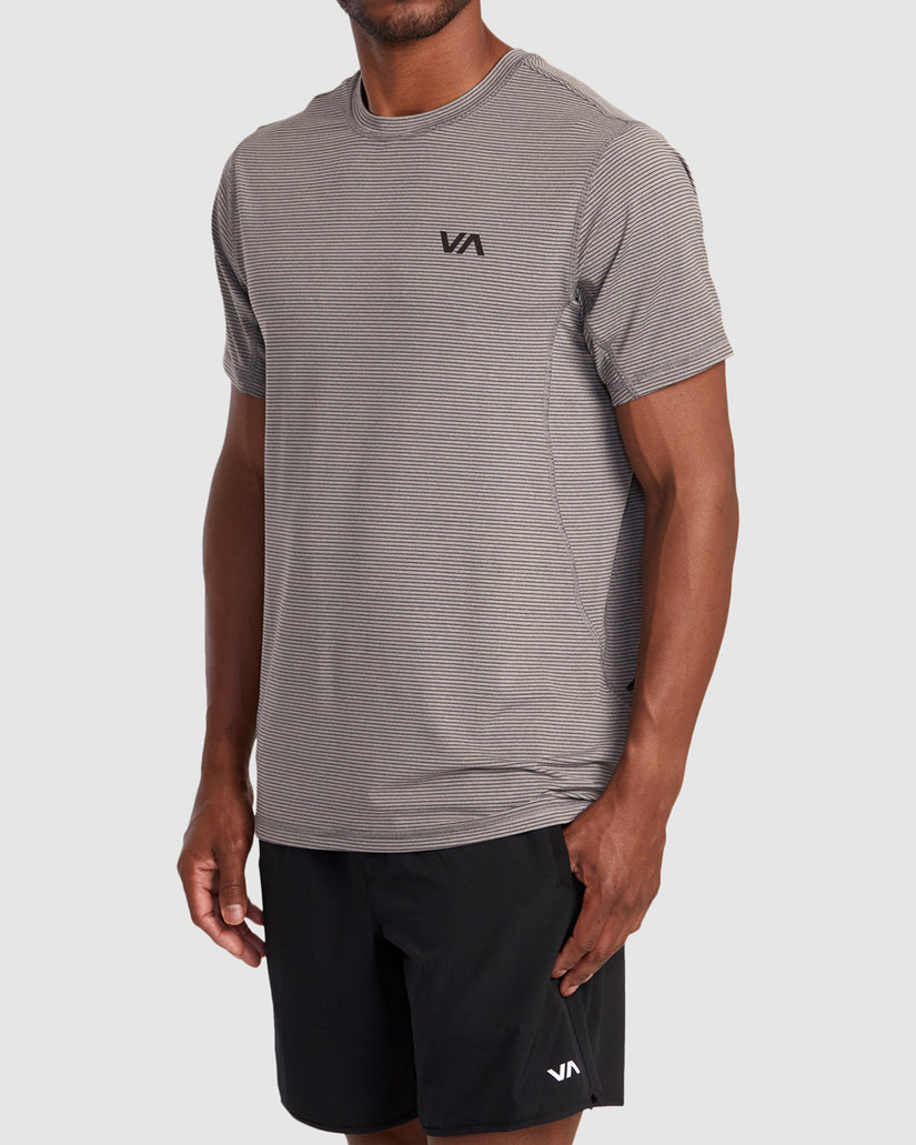 Mens Sport Vent Stripe T-Shirt