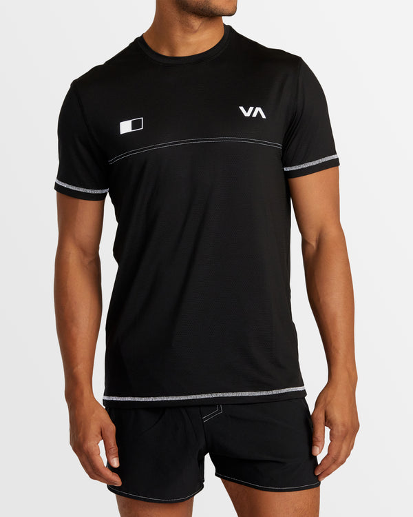 Mens Rvca Runner T-Shirt