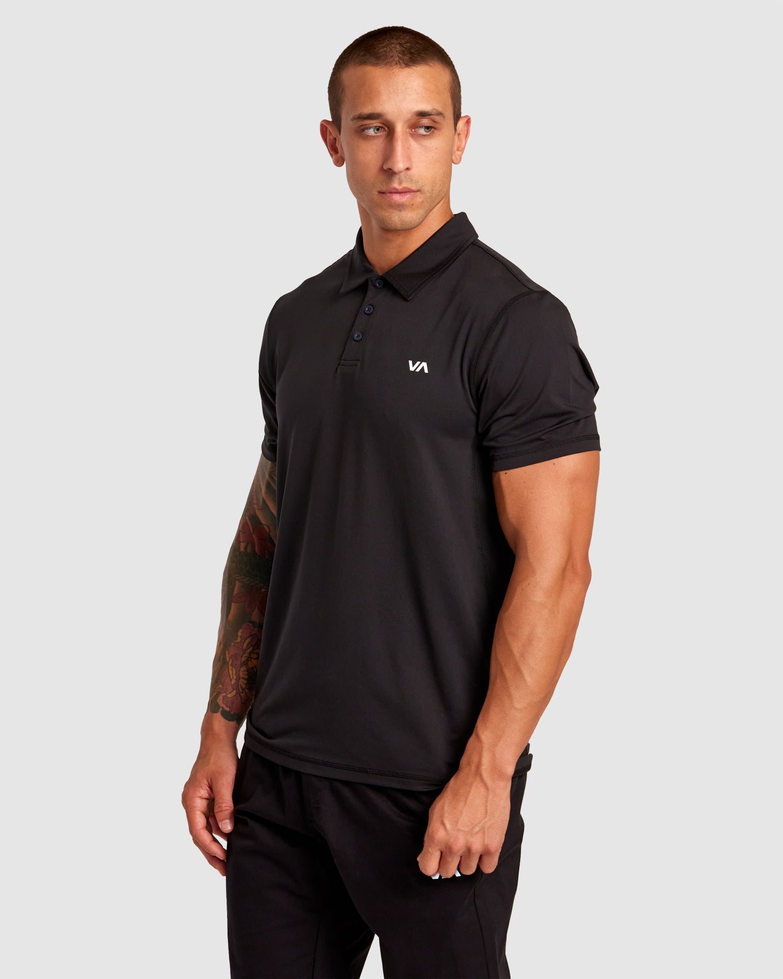 Mens Sport Vent Polo Shirt