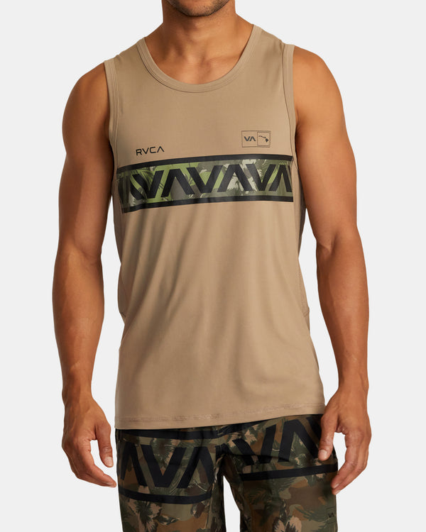 Mens Hawaii Sport Vent Tank Top