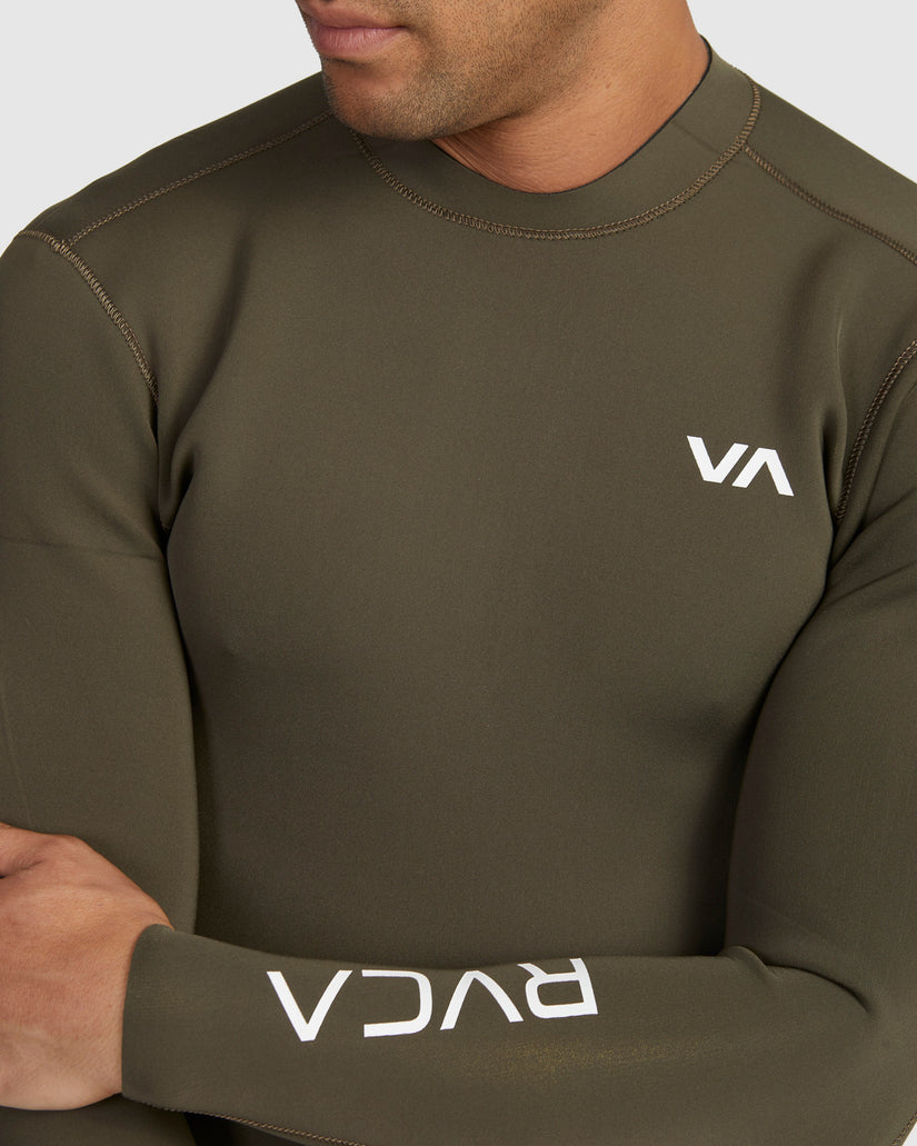 Mens Balance Back Zip Wetsuit Top