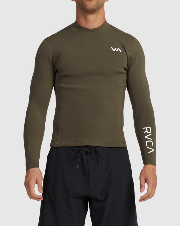 Mens Balance Back Zip Wetsuit Top