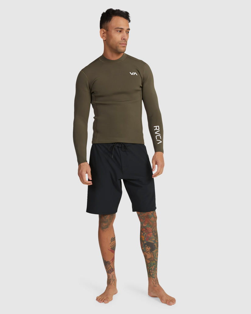 Mens Balance Back Zip Wetsuit Top