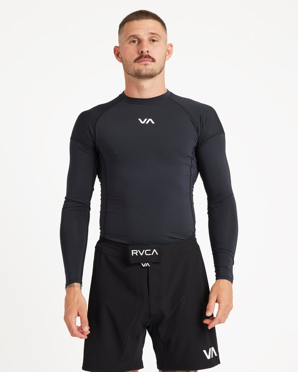 Mens Sport Long Sleeve Rash Vest