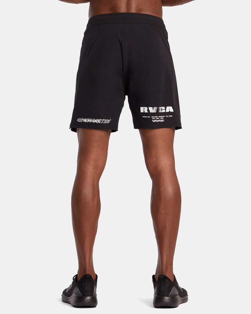 Mens Fight Scrapper 17" Shorts