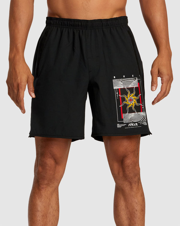 Mens Kelsey Niziolek Yogger Stretch Walk Shorts