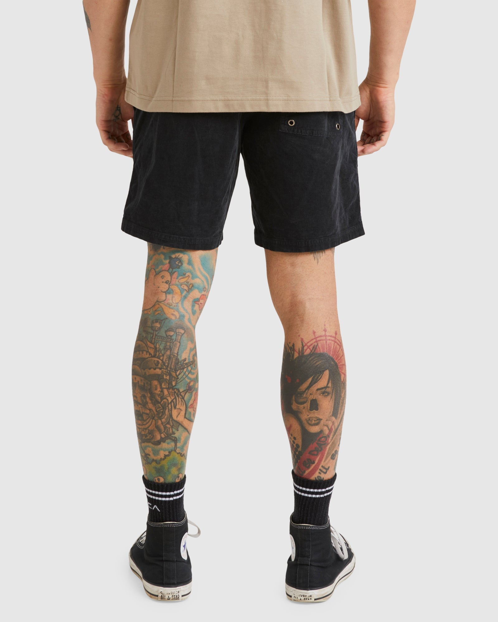 Mens Escape Elastic Cord II Walk Shorts