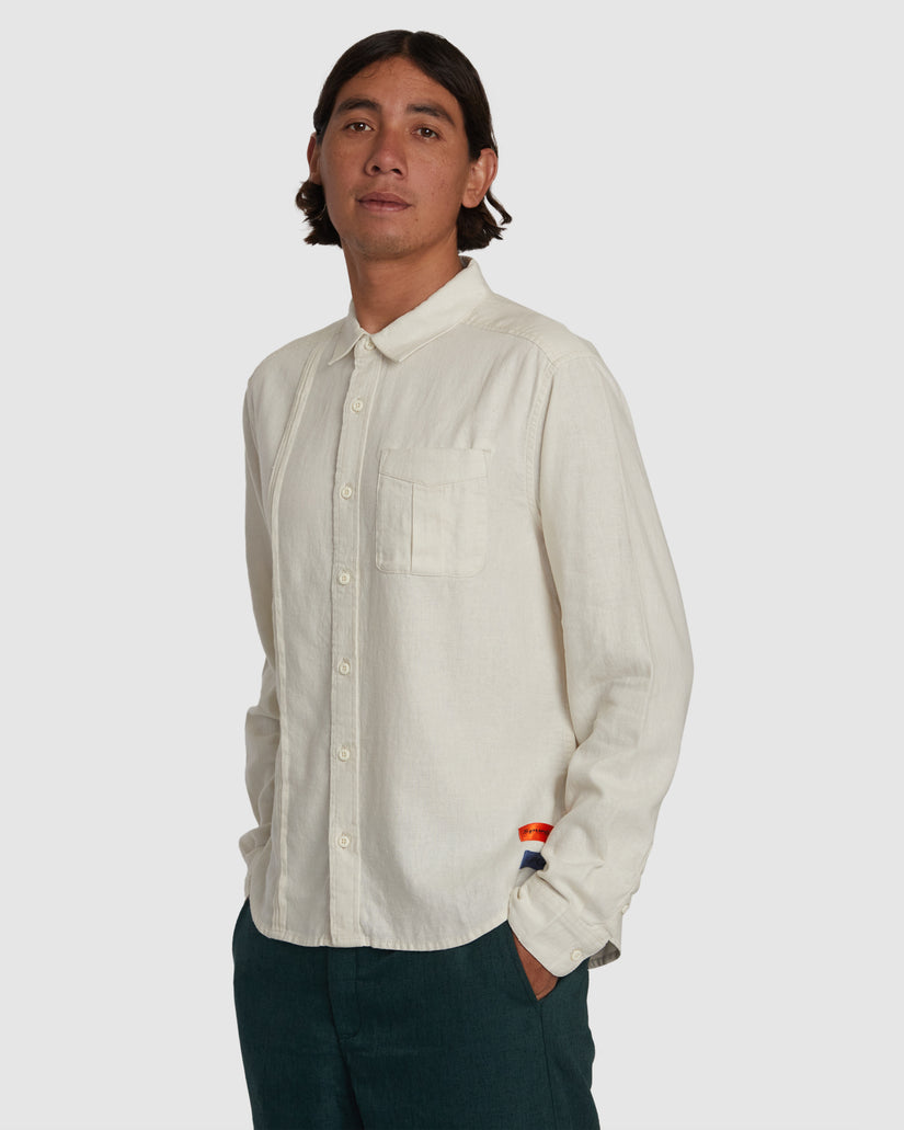 Mens Spun Spirit Studio Long Sleeve Shirt