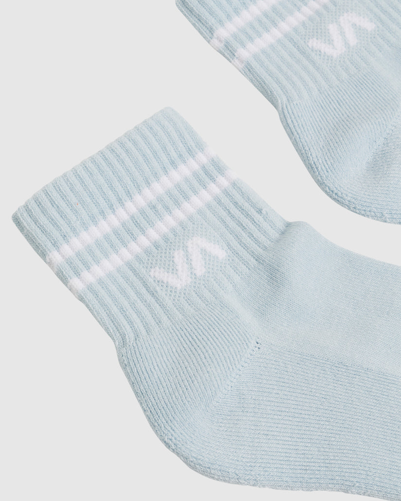 Womens VA Mini 3 Pack Crew Sock