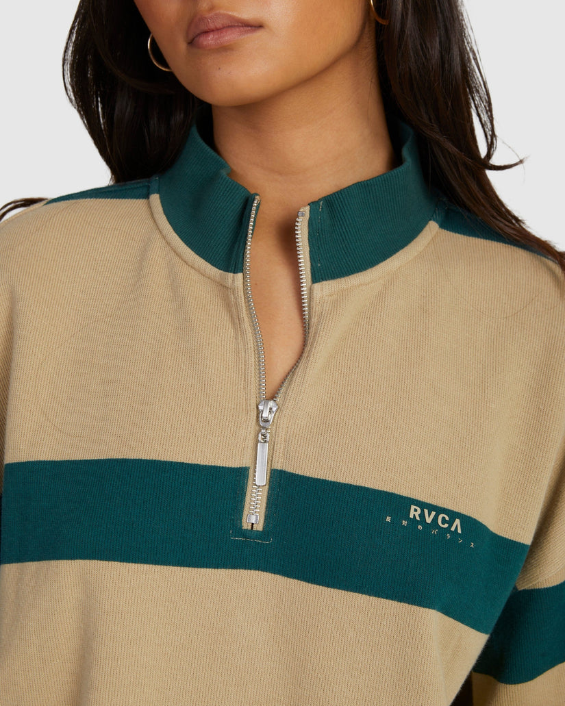 Womens Haru Quarter Zip Jumper