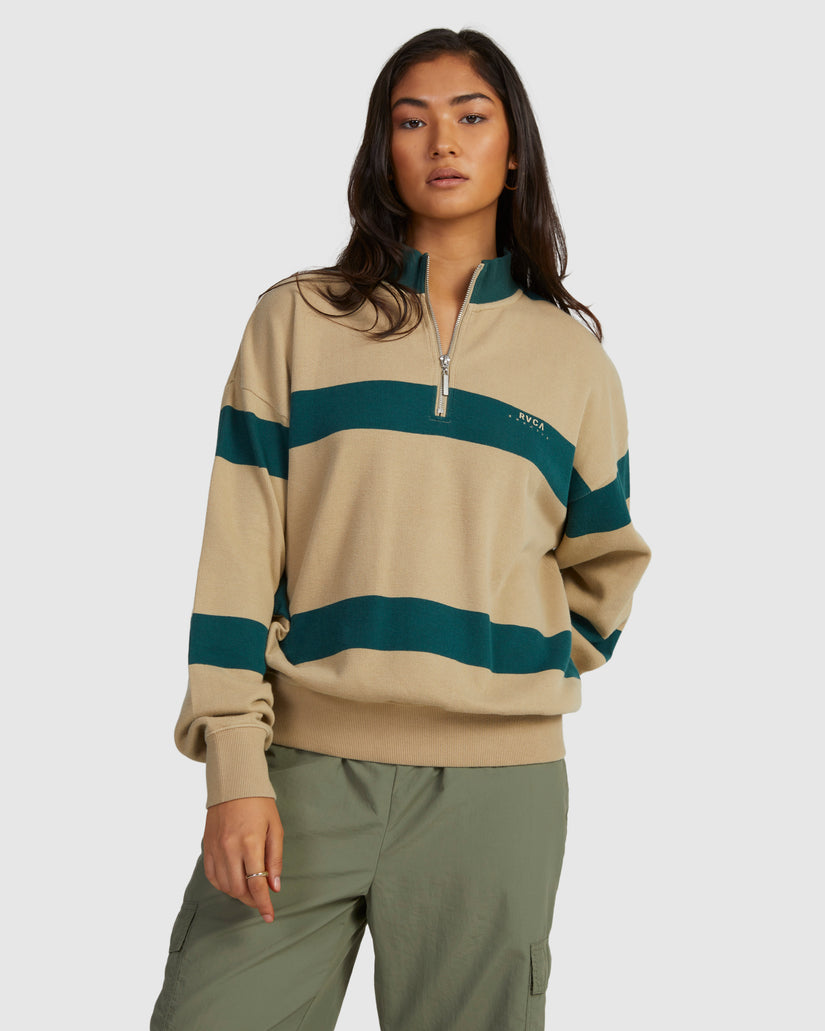 Womens Haru Quarter Zip Jumper