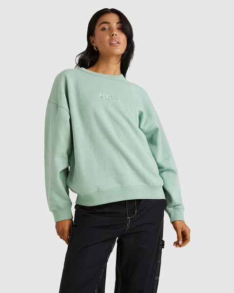 Rvca sweatshirt womens on sale