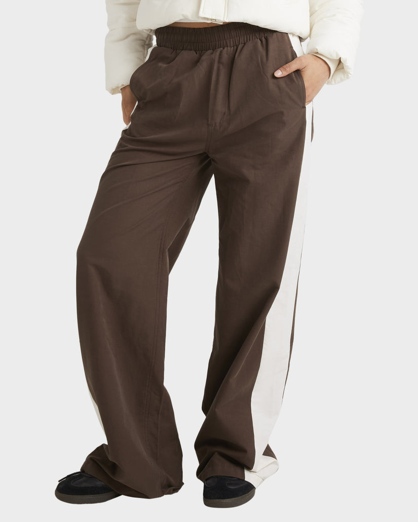 Womens Tracked Wide Leg Pant