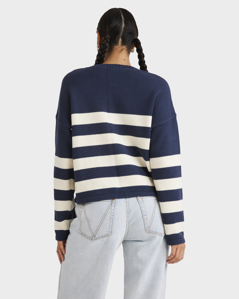 Womens Ivy Stripe Sweater