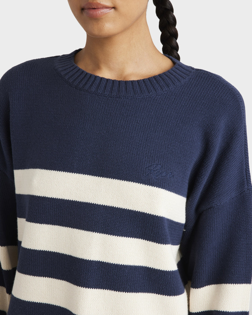 Womens Ivy Stripe Sweater