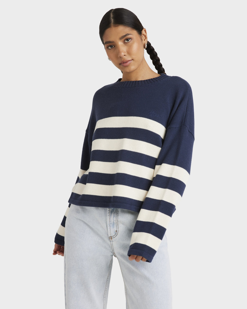 Womens Ivy Stripe Sweater