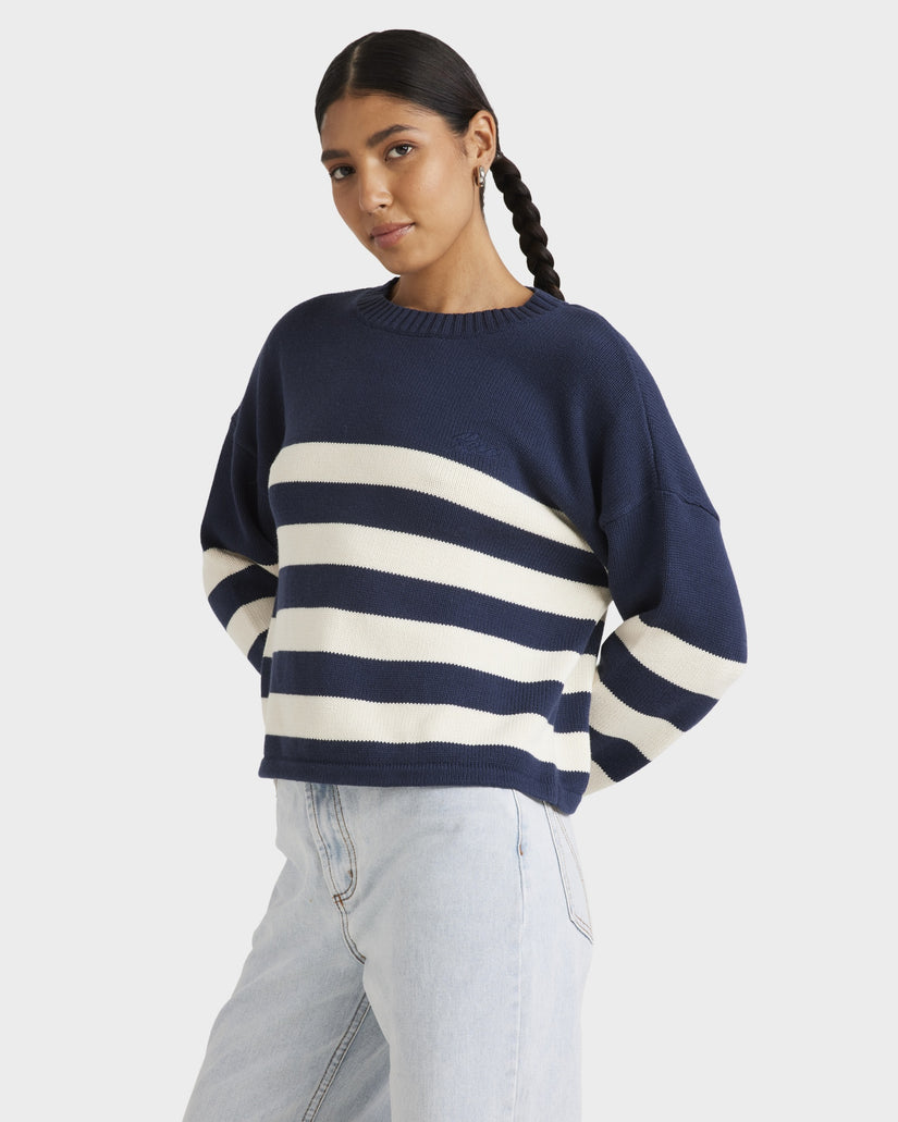 Womens Ivy Stripe Sweater