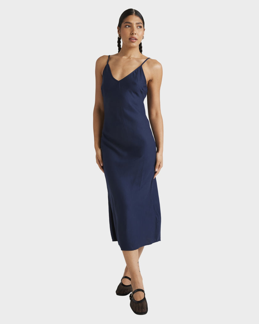 Womens Everyday Bias Midi Dress