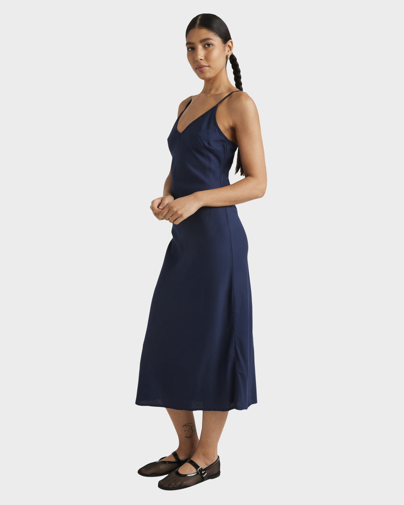 Womens Everyday Bias Midi Dress