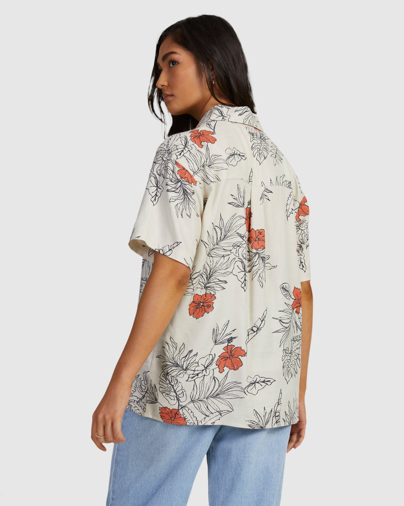 Womens Tropicalsy Overshirt