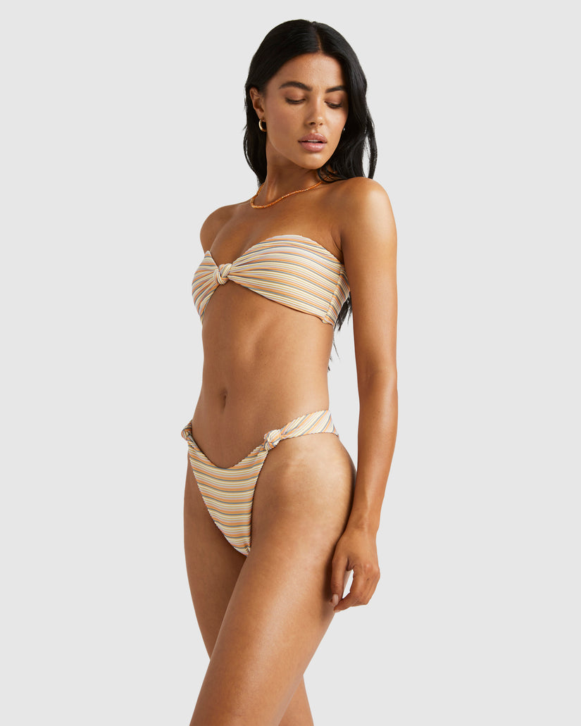 Ripple And Twist Skimpy Bikini Bottoms