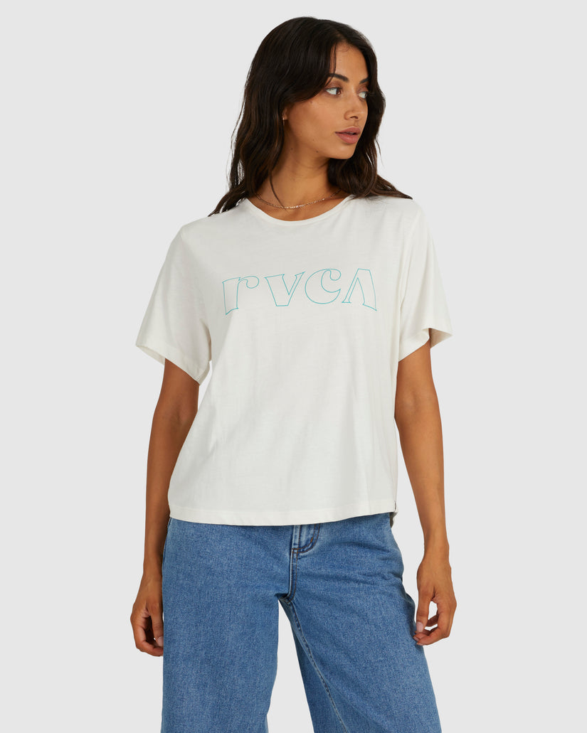 RVCA Curl Keyline Graphic T-Shirt