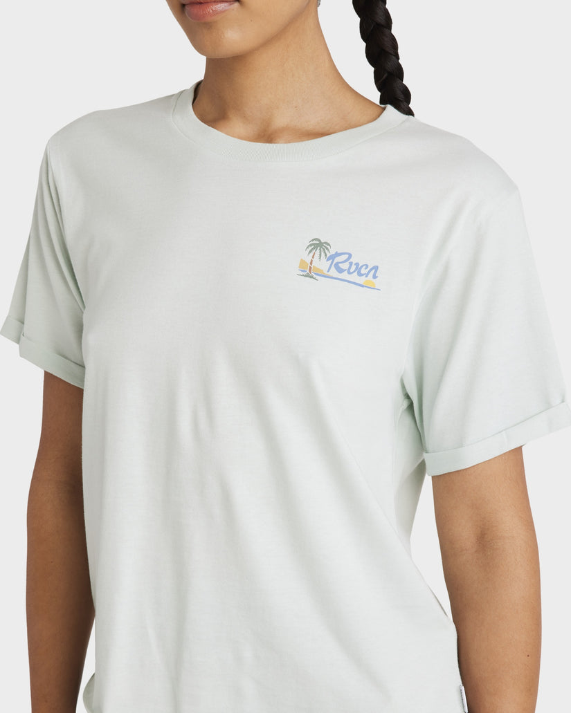 Womens Sunset Cuffed T-Shirt