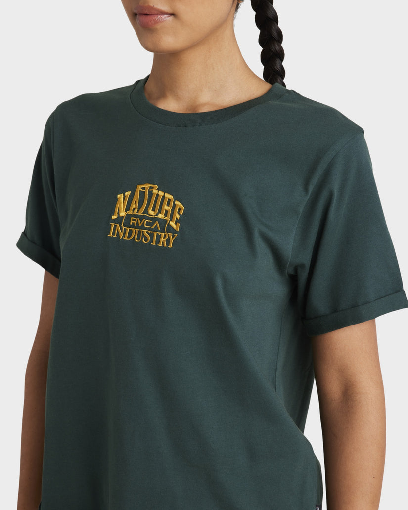 Womens Trophy Cuffed T-Shirt