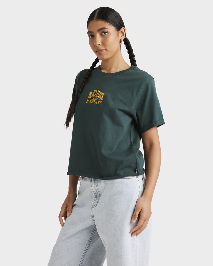 Womens Trophy Cuffed T-Shirt