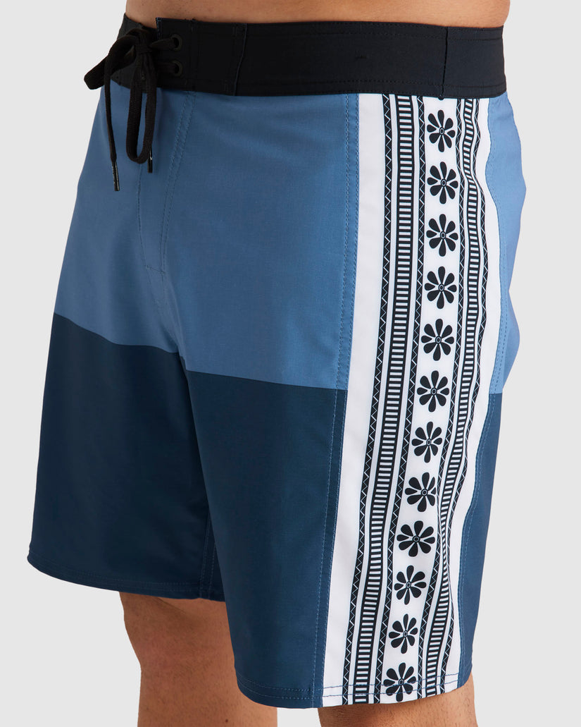 Mens Quartered 18" Boardshorts