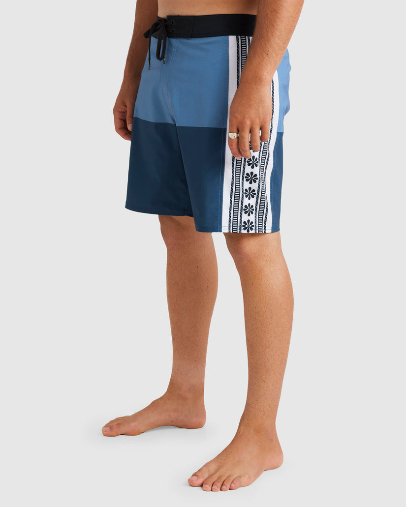 Mens Quartered 18" Boardshorts