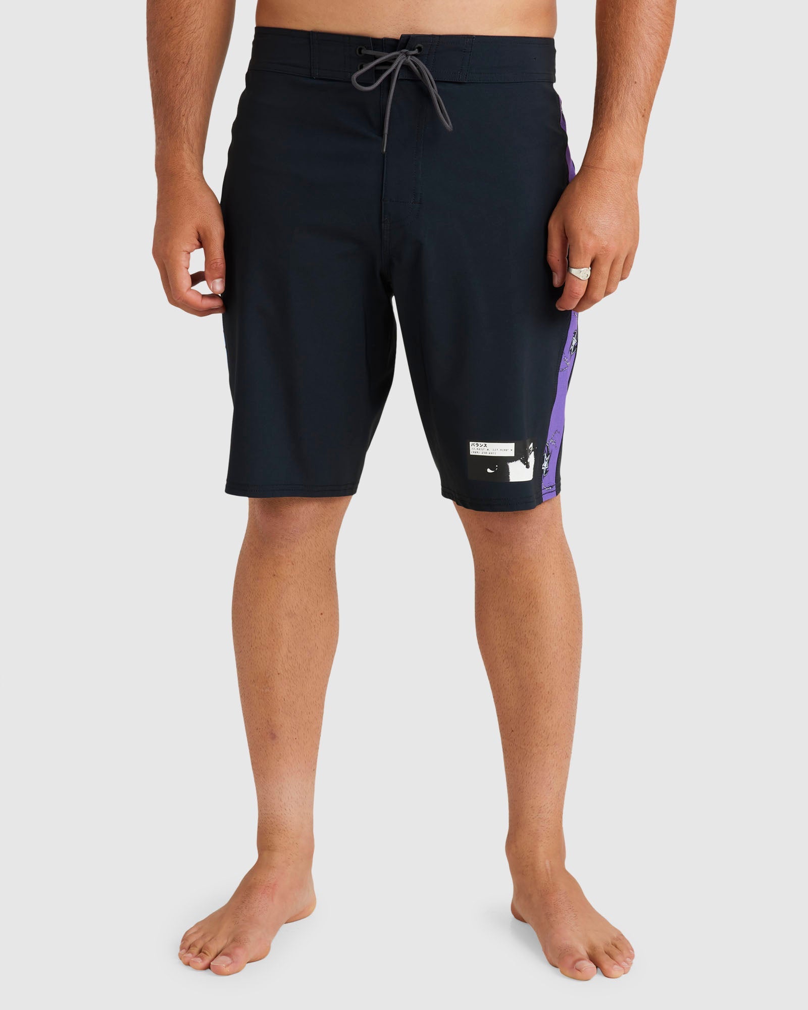 Rvca boardshorts black on sale