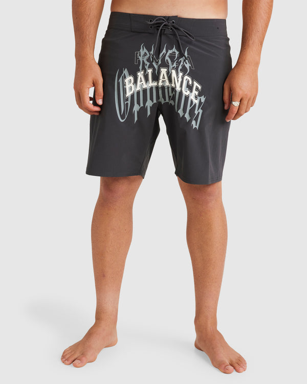 Mens Rvca Overlay Boardshorts