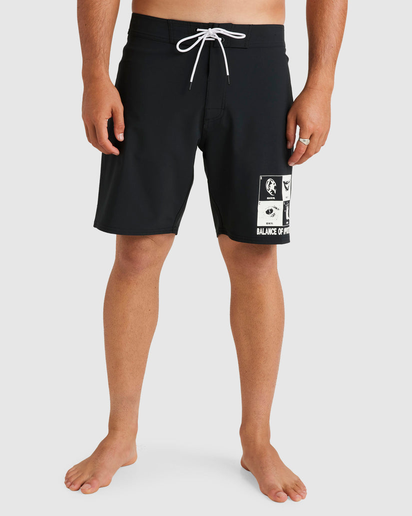 Mens Rvca No Evil 18" Boardshorts